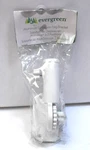 Evergreen Aluminum 2 Position Flag Bracket 1.5" Support White Finish Set. Fixed Price $15.00.