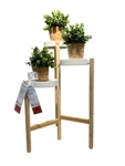 Brand New Ikea Satsumas Plant Stand In Bamboo/white, 30 " 402.581.54. Fixed Price $60.17.