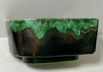 Vintage Planter Inc. Chicago Ill. #574 Art Deco Style Dark Green / Mint. Fixed Price $19.50.