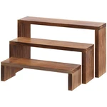 Tovacu Plant Stand Shelf For Desk Window Sill Countertop 15X4X8, Brown. Fixed Price $31.81.