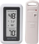 Acurite Digital Thermometer With Indoor, Outdoor Temperature And Daily White. Fixed Price $35.19.