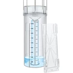Rain Gauge Outdoor TUBE,10"CAPACITY Easy-to-read Large And Snow Wi.... Fixed Price $41.54.