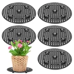 6 Pcs 12 Inch Big Potted Plant Stands Patio Deck Floor Protector For Garden. Fixed Price $28.36.