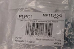 (2-PK) Plpci Corner Bracket L-angle Steel Zinc-plated 5" MP11345-2. Fixed Price $10.77.
