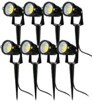 4/8/16 Pack 12W Led Landscape Outdoor Yard Spotlights 1200LM IP65 12V/24V. Fixed Price $47.84.