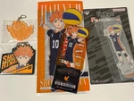 Haikyuu Ichiban Kuji Challengers Set Hinata Shoyo Acrylic Stand Resin Charm Tic. Fixed Price $75.59.