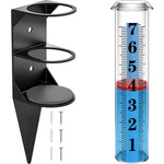 Wondmall Rain 7 Gauges Outdoors Best Rated With Metal Rack. Fixed Price $26.80.