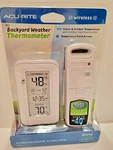 New Sealed Acurite Wireless Backyard Weather Thermometer Outdoor / Indoor. Fixed Price $18.99.