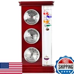 Lily's Home Lilys Analog Weather Station Galileo Thermometer Precision. Fixed Price $103.75.