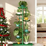 Shengmao Metal Plant Stand 2-7 Tier Iron Flower Pot Display Rack Indoor Outdoor. Fixed Price $55.56.