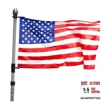 Telescoping Aluminum Portable Flagpole. Fixed Price $50.05.