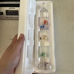 11" Tall Galileo Thermometer With 5 Temperature Balls. Fixed Price $29.79.
