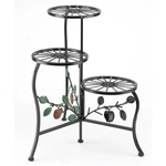 Black Wrought Iron Country Apple Shelf Plant Stand. Fixed Price $53.50.