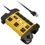 8-OUTLET Heavy Duty Power Strip Surge Protector 6FT Extension Cord, With 2 Usb. Fixed Price $30.88.