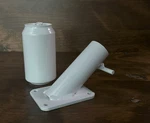 Crinkle White Powder Coated Flag Pole Wall Mount Bracket. Fixed Price $24.99.
