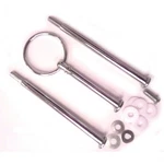 Crown Top Or ROUND,3 Tier Cake Rod Set (makes 2 Cup Stands). Fixed Price $45.83.