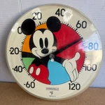 Springfield Mickey Mouse Silhouette Disney Character Thermometer 11.5" Tall. Fixed Price $40.00.