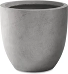Kante 13.4" Dia Round Concrete Planter, Natural. Fixed Price $93.99.