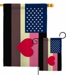 Fat Pride Garden Flag Support Decorative Small Gift Yard House Banner. Fixed Price $68.95.