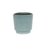 Cheungs Celadon Green Rippled Ceramic Planter. Fixed Price $25.79.
