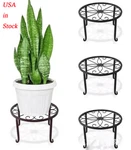 Metal Potted Plant Stands Rustproof Holder Heavy Duty Garden Container. Fixed Price $20.99.
