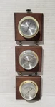 Springfield Barometer Thermometer Humidity Wood Wall Weather Station. Fixed Price $10.00.