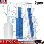 2 Pack 6 Inch Rain Gauge Replacement Tube Glass For Yard Garden And Outdoor Hom-. Fixed Price $11.27.