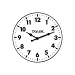 Taylor 166 Metal Patio Clock, 12". Fixed Price $34.20.