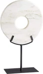 Cyan Design 02309 White Disk On Stand, Large. Fixed Price $237.50.