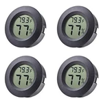 4-PACK Mini Hygrometer Thermometer Fahrenheit Indoor Room Round Black. Fixed Price $17.58.