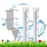Timenued Gaugerain Gauges Outdoors Best Rated Stainless Steel Mounting. Fixed Price $13.22.