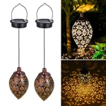 (2 Pack) Hanging Solar Lights, Tomshine Lantern Led Moroccan Garden Dec.... Fixed Price $49.14.