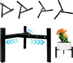 Mini 3LEGS Adjustable Metal Plant Stand For 5"-10" Pot Indoor & Outdoor. Fixed Price $9.64.