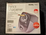Royal P80 Electric Pencil Sharpener Model PCUA:69157K New In Box. Fixed Price $38.00.