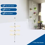Indoor Plant Stand 7 Layer Pole Spring Tension Rod Expandable Flower Pots Displa. Fixed Price $43.41.