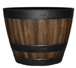 Resin Walnut Barrel Planter Indoor Outdoor Large Flower Pot Garden Sizes. Fixed Price $23.97.