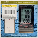 Ll Bean Weather Station Wireless Indoor/outdoor Thermometer First Watch Ii 0HRC9. Fixed Price $49.99.