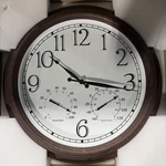 Bestime Indoor/outdoor Wall-clock 23-INCH Humidity/temp. New-in-box!. Fixed Price $49.99.