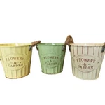 Set Of 3 Garden Flower Pots Indoor Outdoor Planters Decorative Gifts New. Fixed Price $24.88.