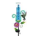 Wonder Garden Rain Gauge Outdoor,hummingbird With Led Neon Lights Decorative .... Fixed Price $47.29.