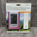 Oregon Scientific IWA-80055 Pink 2008 Wireless Thermometer Alarm Clock Led New. Fixed Price $44.99.