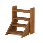 Outdoor Hardwood Planter Staircase Indoor Shelf. Fixed Price $18.28.