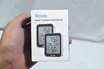 New Nob! Govee H5075 Smart Thermo-hygrometer Bluetooth Thermometer, 2-PACK. Fixed Price $17.99.