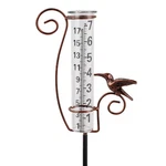 Hobyluby Rain Outdoor With 7 Inch Glass Tube, Gauges Large Clear N.... Fixed Price $48.20.
