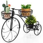 Costway Tricycle Plant Stand Flower Pot Cart Holder Parisian Style Displaying. Fixed Price $64.99.