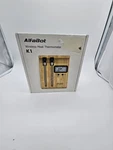 Alfabot K1 Wireless Meat Thermometer Oven & Grill W/ Dual Probes Bt App Control. Fixed Price $34.99.