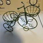Metal Bicycle Stand Flower Pot Holder Display Garden Yard Planter Trsh. Fixed Price $64.94.