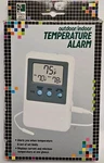 New Digital Thermometer With Indoor, Outdoor Temperature, And Alarm, Box. Fixed Price $17.99.