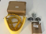 Abusa 2 Pack Metal Brackets With Yellow Coated Chain Swing New Box. Fixed Price $29.99.