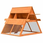 Rabbit Hutch 2-TIER Bunny Cage With Pull Out Tray And Ramp Solid Wood Vidaxl. Fixed Price $178.99.